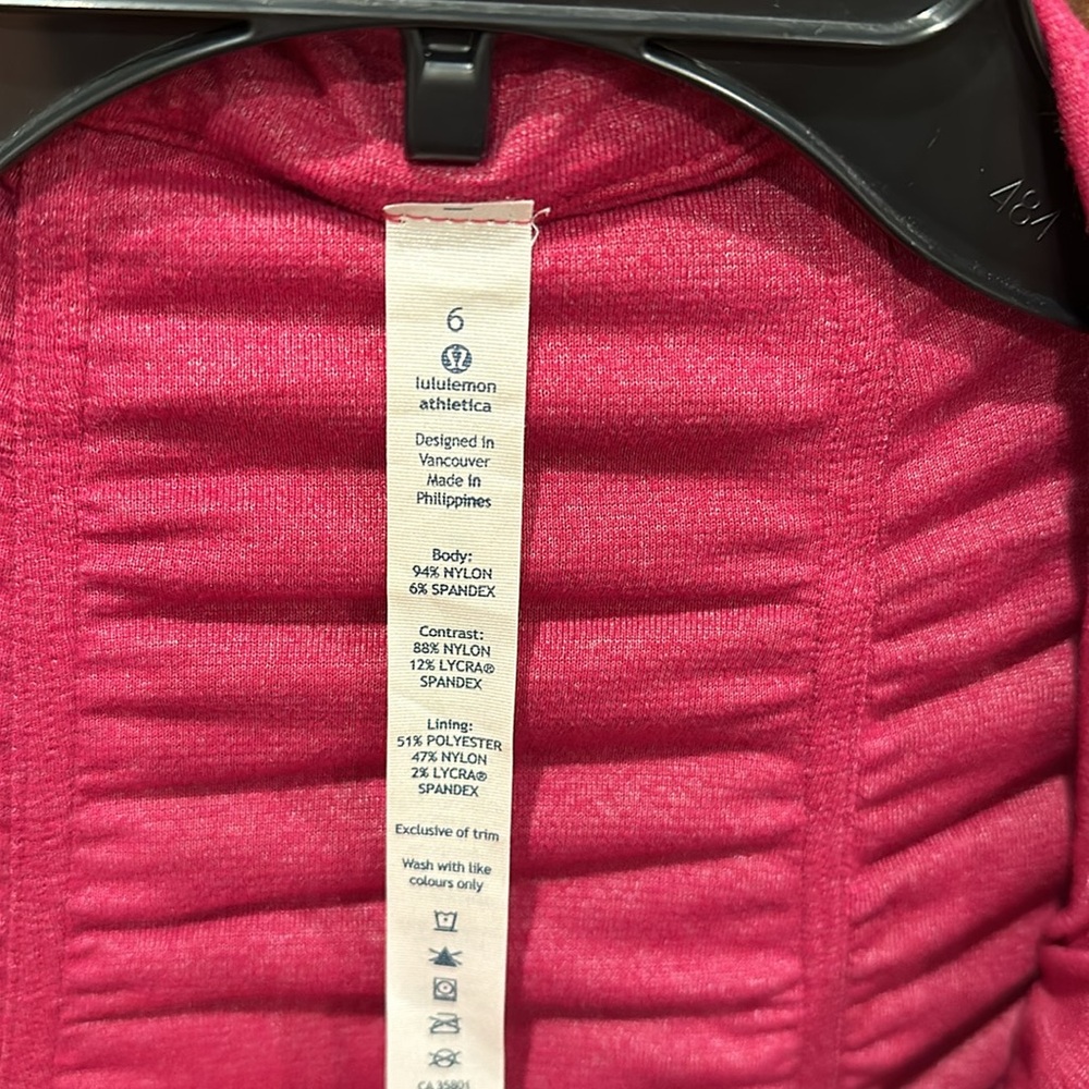 Lululemon Reversible Dance Studio Full Zipper Jacket - Picture 5 of 6